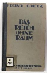 Z 5873 : Das Reich ohne Raum. Roman. (1919)