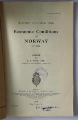 Ibn 361 : Economic conditions in Norway (1929)