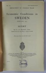 Ibn 360 : Economic conditions in Sweden (1935)
