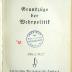 P 81 Oer : Grundzüge der Wehrpolitik (1933)