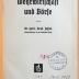 P 814 Jes : Wehrwirtschaft und Börse  (1937)