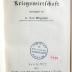 P 814 Krie : Kriegswirtschaft 
 (1935)