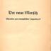 P 3382 : Der neue Mensch. Gedanken zum evangelischen Jugendwerk. (1927)