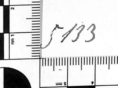 - (NSDAP-Gauarchiv Südhannover-Braunschweig), Von Hand: Signatur; '5133'. 
