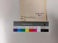 - (Behne, Adolf), Von Hand: Autogramm; 'Adolf Behne'. 