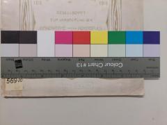 - (Jewish National and University Library Jerusalem), Stempel: Berufsangabe/Titel/Branche, Ortsangabe; 'בית הספרים הלאמי והאוניברסיטאי ירושלם

הוצא'. 