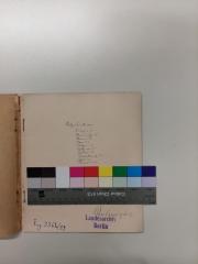 - (Behne, Adolf), Von Hand: Autogramm; 'A Behne. 19.III.12'. 