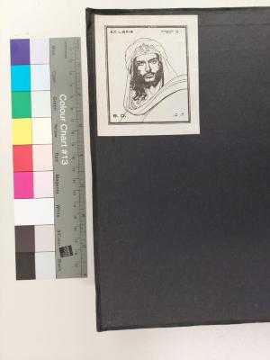 86/0445 : Karl Liebknecht. Reden und Aufsätze (1921);-, Etikett: Exlibris; 'Ex libris, B. D.'