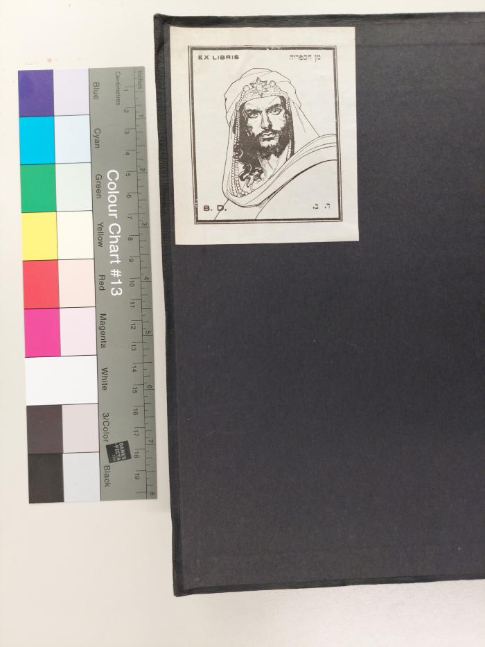 86/0445 : Karl Liebknecht. Reden und Aufsätze (1921);-, Etikett: Exlibris; 'Ex libris, B. D.'