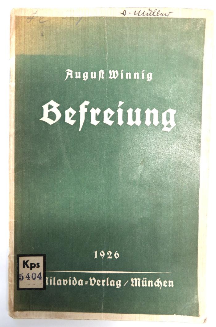 Kps 5404 : Befreiung (1926)