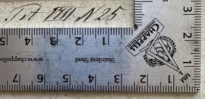 - (Koeniglich Preussische Regierung zu Bromberg), Von Hand: Signatur; 'T A VIII N 25'.  (Prototyp)