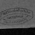 - (Philadelphia (Aschaffenburg?)), Stempel: Name, Ortsangabe; '"Philadelphia / […] / Aschaffenburg[?]'. 