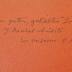 - (Anisits, Johann Daniel), Von Hand: Name, Widmung; 'Seinem guten, geliebten Freund
J. Daniel Anisits 
der Verfasser C. A. M. L. '. 
