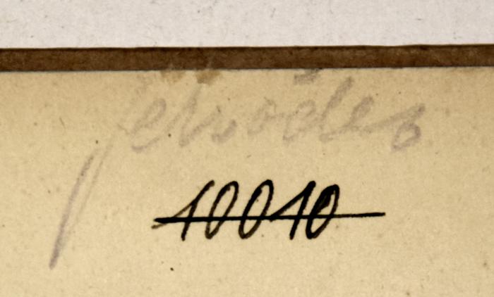 - (Schröder[?], [...]), Von Hand: Name; 'Schröder[?]'. 