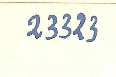 - (NSDAP-Gauarchiv Südhannover-Braunschweig), Von Hand: Signatur; '23323'. 