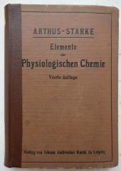 Kd 442 d: Elemente der physiologischen Chemie (1921)