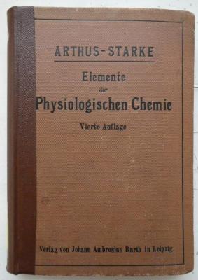 Kd 442 d: Elemente der physiologischen Chemie (1921)