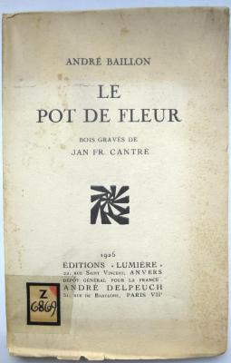 Z 6869 : Le pot de fleur (1925)