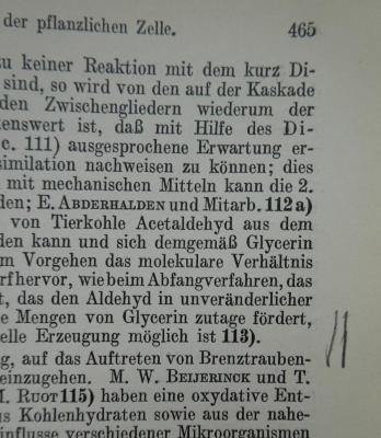 Kd 14 1926-1936: Arbeiten aus dem Kaiser Wilhelm-Institut für Biochemie in Berlin-Dahlem : 1926-1936 (1926-1936);- (Neuberg, Carl), Von Hand: Annotation. 