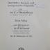 Kd 449 ao: Anorganisch-chemisches Praktikum : Qualitative Analyse und anorganische Präparate (1931)