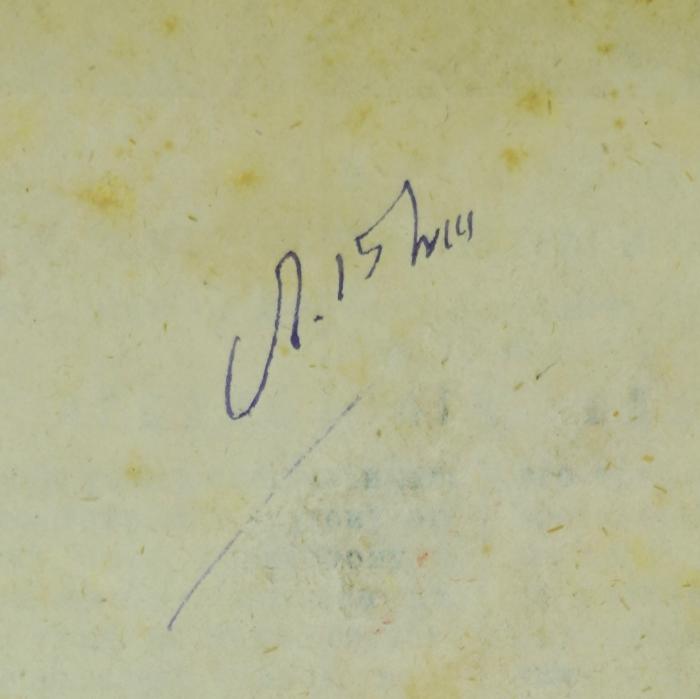 -, Von Hand: Zeichen; 'Л.15 [?]'