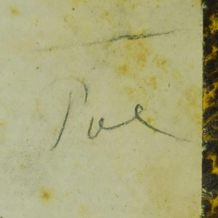 -, Von Hand: Zeichen; 'Pue'