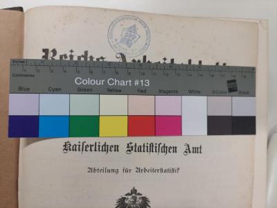 Zs 1868 : Reichsarbeitsblatt (1905);-,  'Sozialdemokratische Partei Deutschlands (SPD) Bücherei Gross-Berlin'