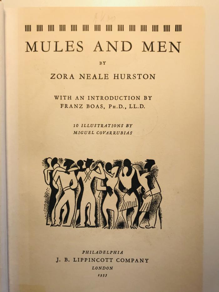 9 X 127 : Mules and Men (1935)