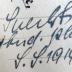 - (Specht[?], Fr.), Von Hand: Name, Datum, Berufsangabe/Titel/Branche; 'Fr. Specht[?] / stud. phil. S.S. 1919.'. 