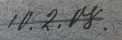 - (Corduan, Curt), Von Hand: Datum; '10.2.08.'. 