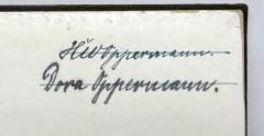 - (Oppermann, H. W.), Von Hand: Autogramm; 'HW Oppermann'. 