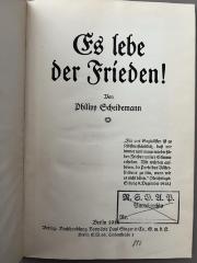 00/12889 : Es lebe der Frieden! (1916)