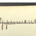 - (Oppermann, H. W.), Von Hand: Autogramm; 'HW Oppermann'.  (Prototyp)