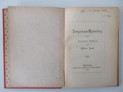76 23241 : Irmgard von Weinsberg : Erzählende Dichtung (1889)