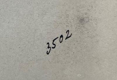 - (Redaction "Vorwärts"), Von Hand: Nummer; '3502'. 