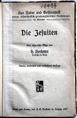 7/249 : Die Jesuiten. Eine historische Skizze. (1907)