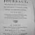  L' esprit des journaux, français et étrangers par une société de gens-de-lettres : Septembre 1793, Tome IX (1793)