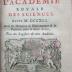  Histoire de l'Académie Royale des Sciences : avec les mémoires de mathématique et de physique pour la même année : tirés des registres de cette Académie : MDCCXLI (1747)