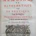  Suite des mémoires de mathématique et de physique tirés des régistres de l'Académie Royale des Sciences : MDCCVI (1746)