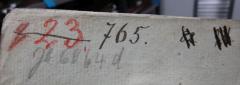 - (Signaturen Jb [+Nr.]), Von Hand: Signatur; 'Jb 6064d'. 
