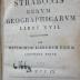  Strabonis Rerum geographicarum libri XVII : ad optimorum librorum fidem accurate ed. : Tomus III (1819)
