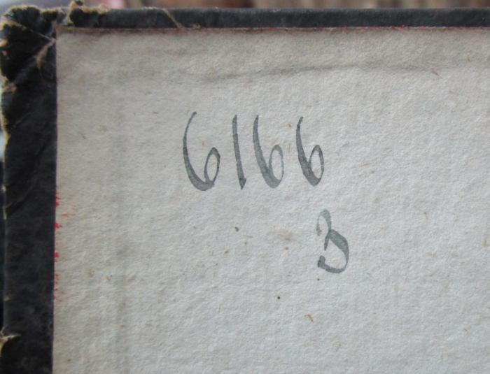  Strabonis Rerum geographicarum libri XVII : ad optimorum librorum fidem accurate ed. : Tomus III (1819);- (Jüdisch-Theologisches Seminar Fraenckel'scher Stiftung (Breslau) ), Von Hand: Signatur; '6166
3'. 