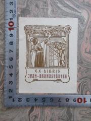 - (Brandstädter, Ivan;Kepler, R. E.), Etikett: Exlibris; 'Ex Libris Ivan Brandstädter
R. E. Kepler'.  (Prototyp)