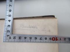 - (Brandstädter, Ivan), Von Hand: Autogramm, Datum; 'IBrandstädter März 06'. 