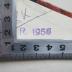-, Stempel: Nummer; 'R. 1956' (Prototyp)