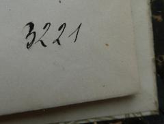 - (Feder, Ernst ), Von Hand: Nummer; '3221'. 
