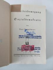 SA 927 : Arbeiterbewegung und Sozialdemokratie (1919)