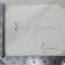 - (Schwabe, Therese), Etikett: Autogramm, Name, Ortsangabe; 'Therese Schwabe.
Dessau.'. 