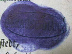 - (Kauschmann[?], H.[?]), Stempel: Name; 'H. Kauschmann'.  (Prototyp)