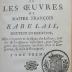  Le Rabelais Moderne, Ou Les Œuvres De Maitre François Rabelais, Docteur En Medecine : Mises à la portée de la plûpart des Lecteurs, avec des Eclercissemens historiques, pour l'intelligence des allégories contenue͏̈s dans le Gargantua, & dans le Pantagruel. Tome premier (1752)